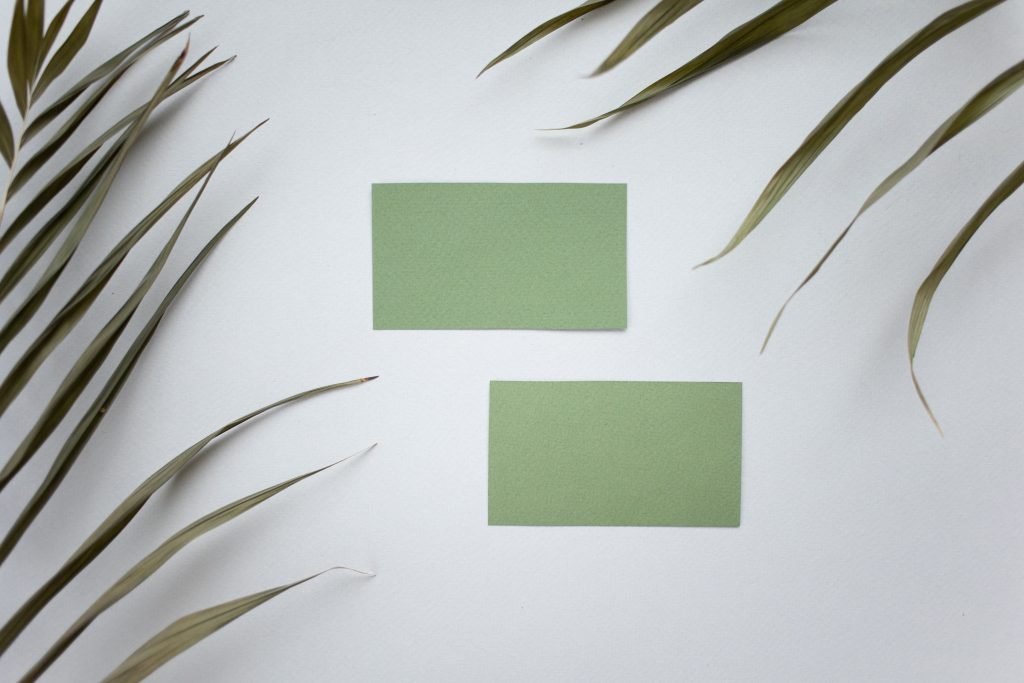 environmentally-friendly business cards